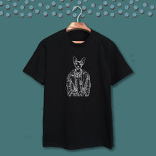 Load image into Gallery viewer, 014. Mr. Sphynx . black tee