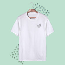 Load image into Gallery viewer, 020. naughty cat II . white tee