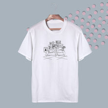 Load image into Gallery viewer, 022. friday night . white tee