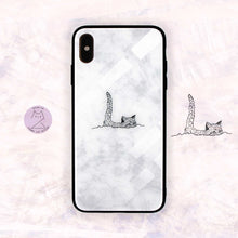 Load image into Gallery viewer, 006. peekaboo cat. phone case