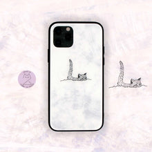Load image into Gallery viewer, 006. peekaboo cat. phone case