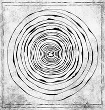 Load image into Gallery viewer, Natural Linen, Handmade Tote Bag, Swirling Cat, Original Design