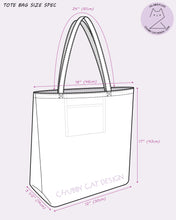 Load image into Gallery viewer, Handmade, Persian Cat Tote Bag, Natural Linen Bag, Cat Printed Shoulder bag
